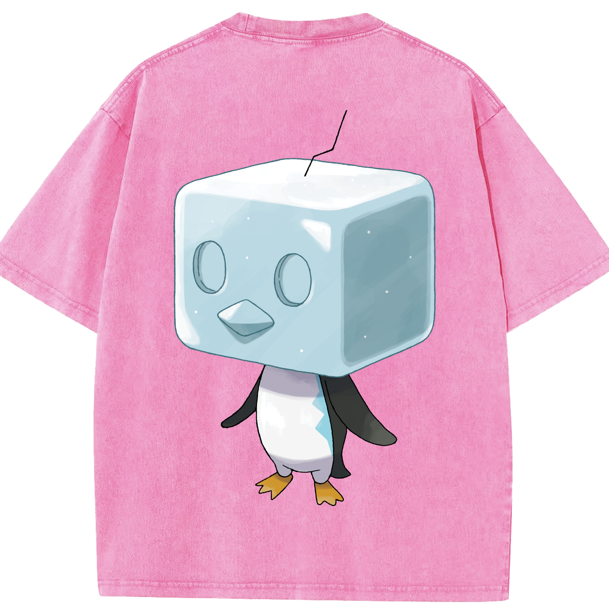 （画像用） ポケットモンスター Pokémon 綿100% ヴィンテージ風 半袖Tシャツ（背面プリント）